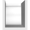 Ekena Millwork Standard Del Monte Architectural Grade PVC Rafter Tail, 5"W X 6"H X 36"L RFTP05X06X36DEL - alternate 3
